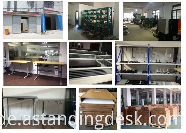 Chinesische Fabrik Float Office Standing Electric Desk mit niedrigem Geräuschhöhenverstellbarerfunktion Schreibtisch